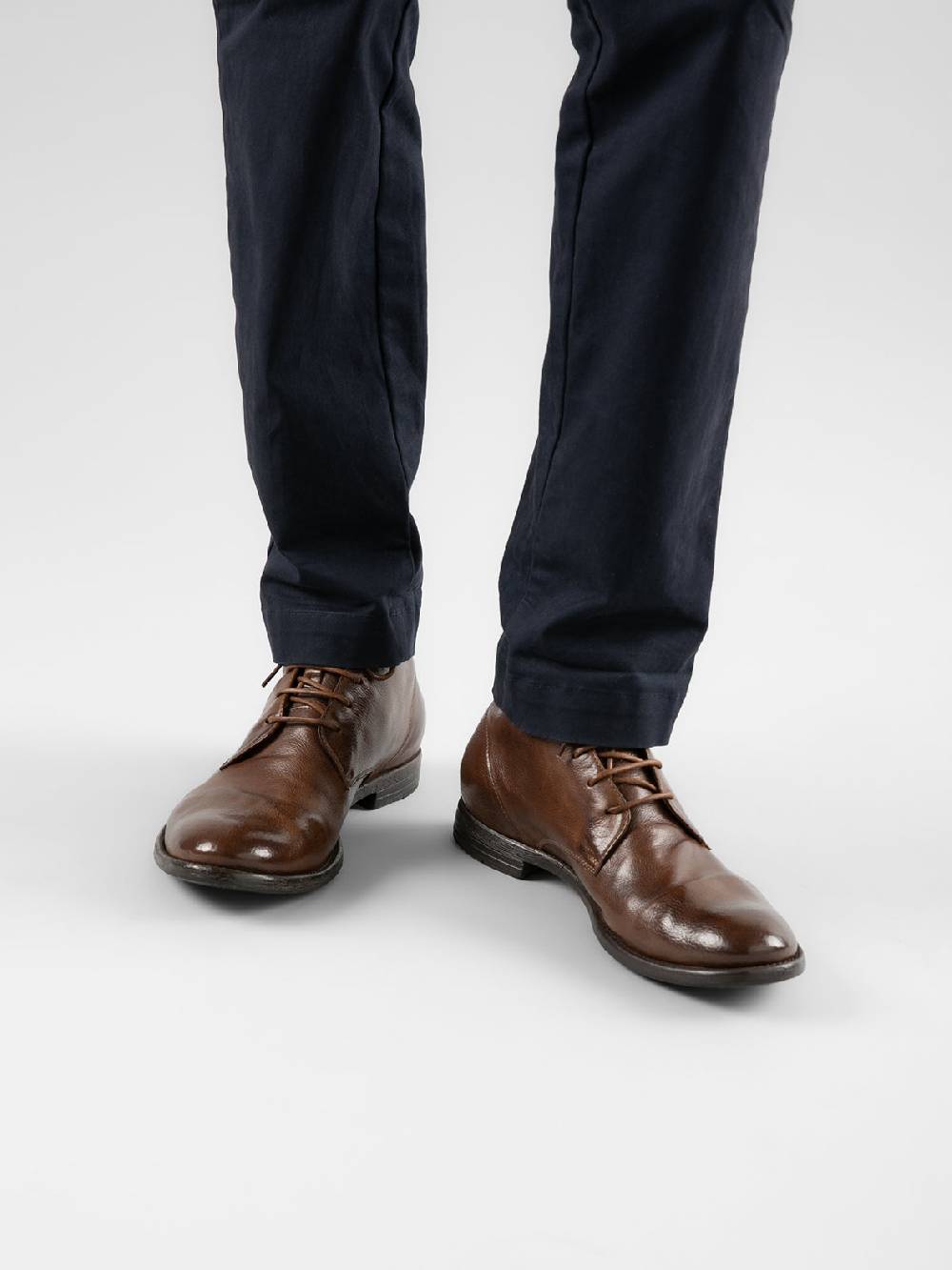 Officine Creative ARC 513 Stivaletti in Pelle Marrone 50% di sconto per tempo limitato