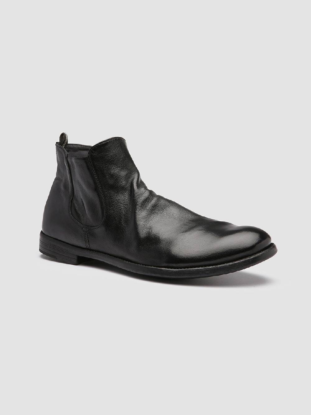 Officine Creative ARC 514 Stivaletti in Pelle Nera 2025