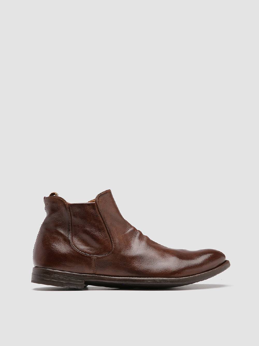 Officine Creative ARC 514 Stivaletti in Pelle Marrone