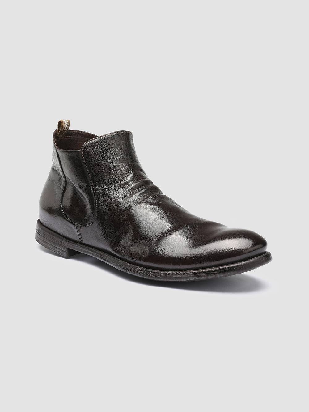 Officine Creative ARC 514 Stivaletti in Pelle Marrone Italia