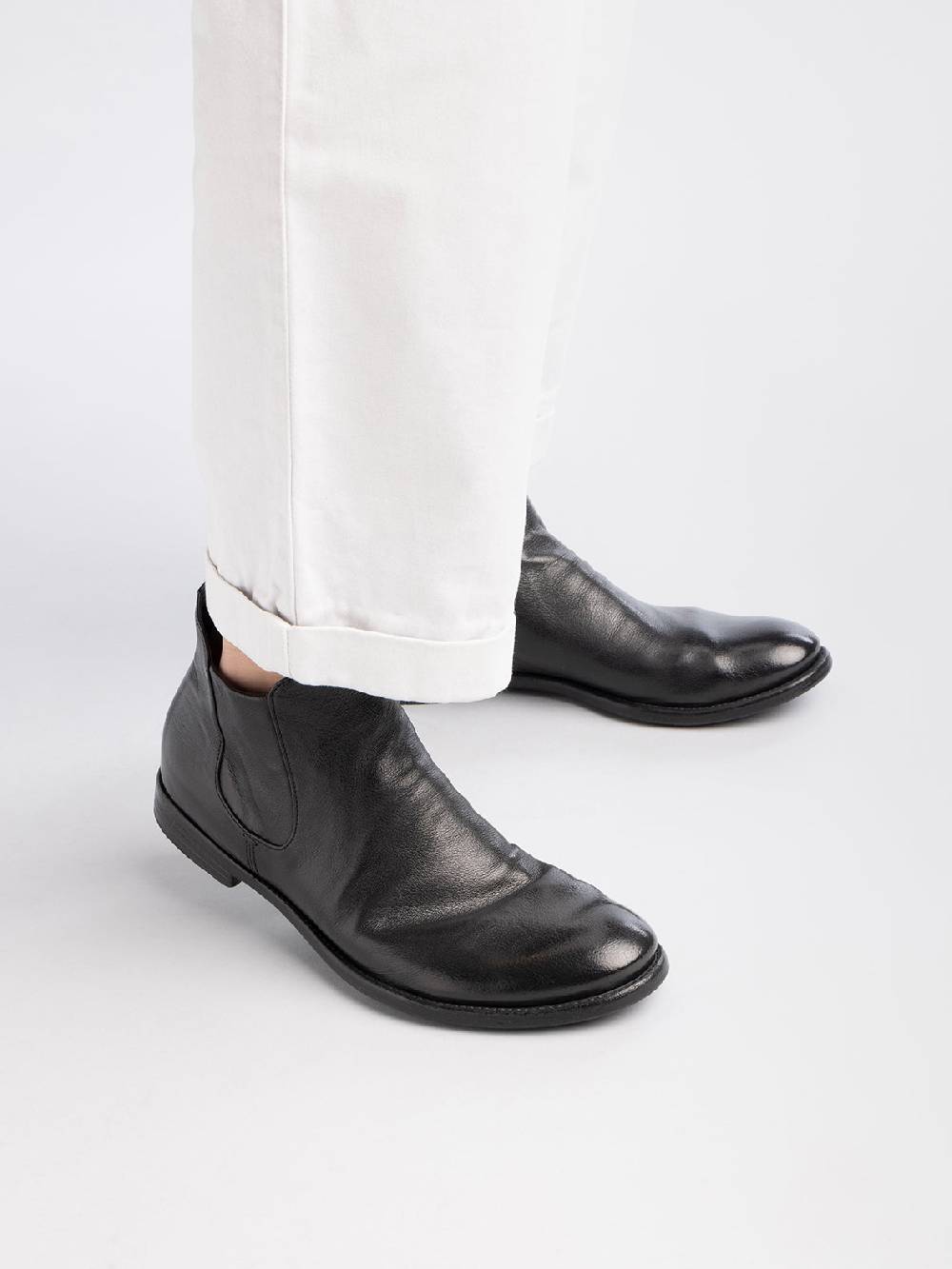 Officine Creative ARC 514 Stivaletti in Pelle Marrone Italia