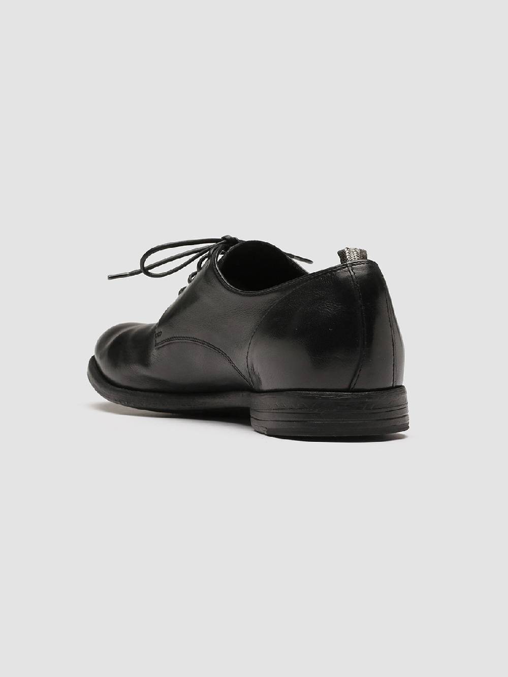 Officine Creative ARC 515 Derby in Pelle Nera In Linea