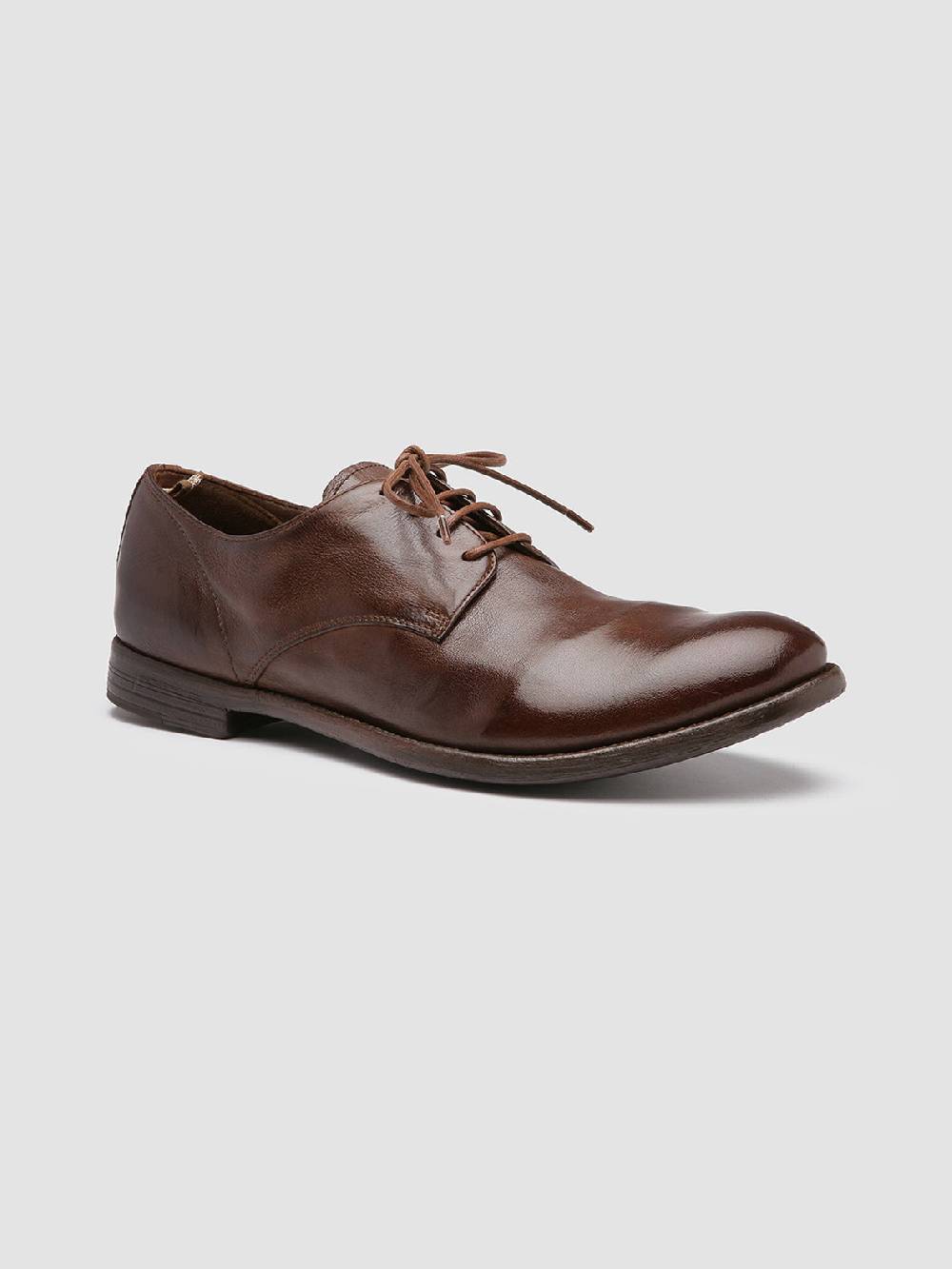 Officine Creative ARC 515 Derby in Pelle Marrone Qualità