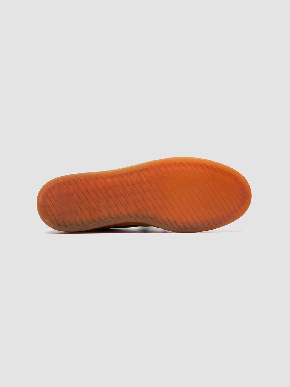 Officine Creative ASSET 001 Sneaker Basse in Pelle Marrone Soddisfazione Garantita