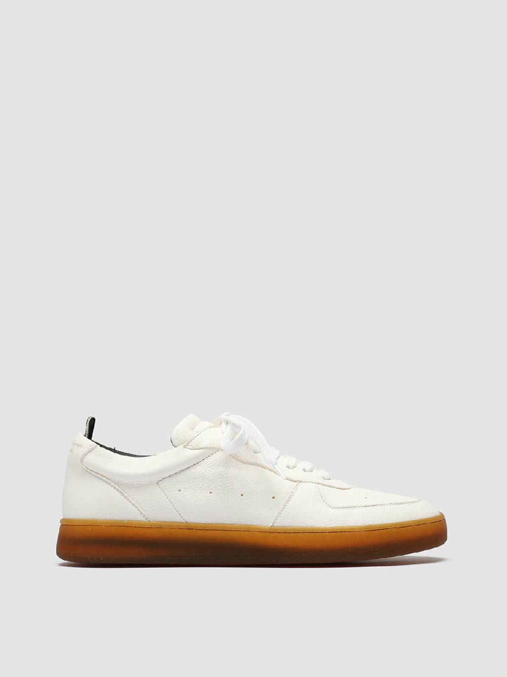 Officine Creative ASSET 001 Sneakers in Pelle Bianca Qualità Garantita