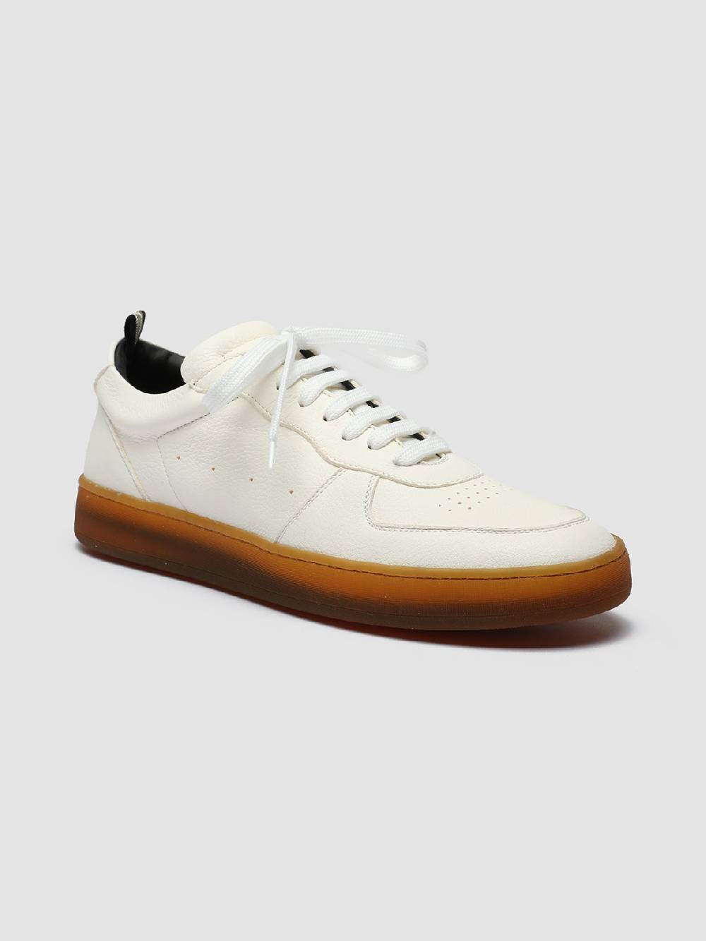 Officine Creative ASSET 001 Sneakers in Pelle Bianca Qualità Garantita