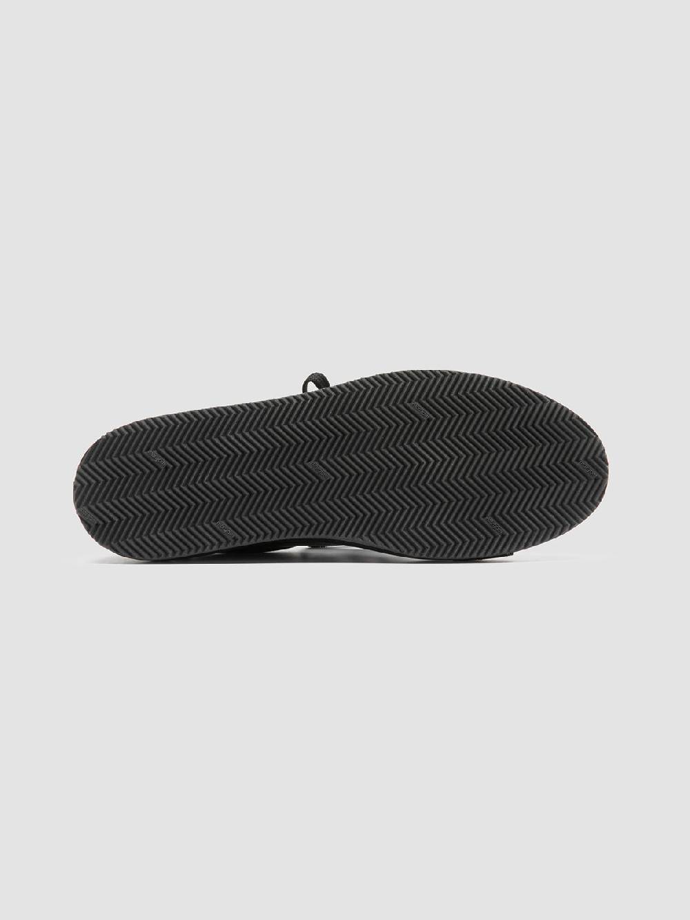 Officine Creative EASY 001 Sneakers Basse in Pelle Nera Negozi Online