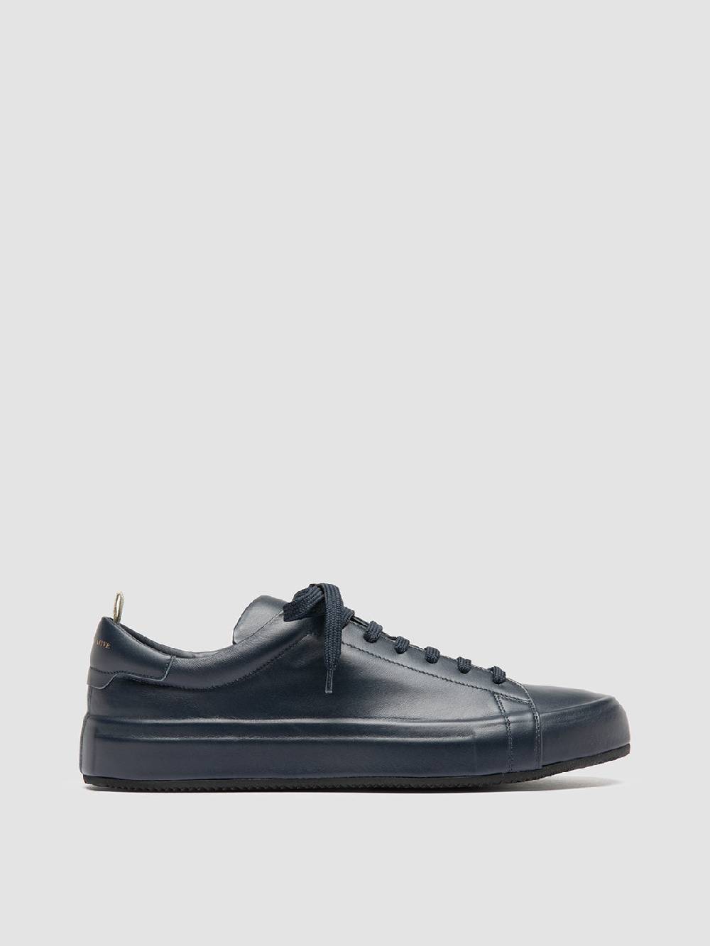 Officine Creative EASY 001 Sneakers Basse in Pelle Blu Acquista Ora