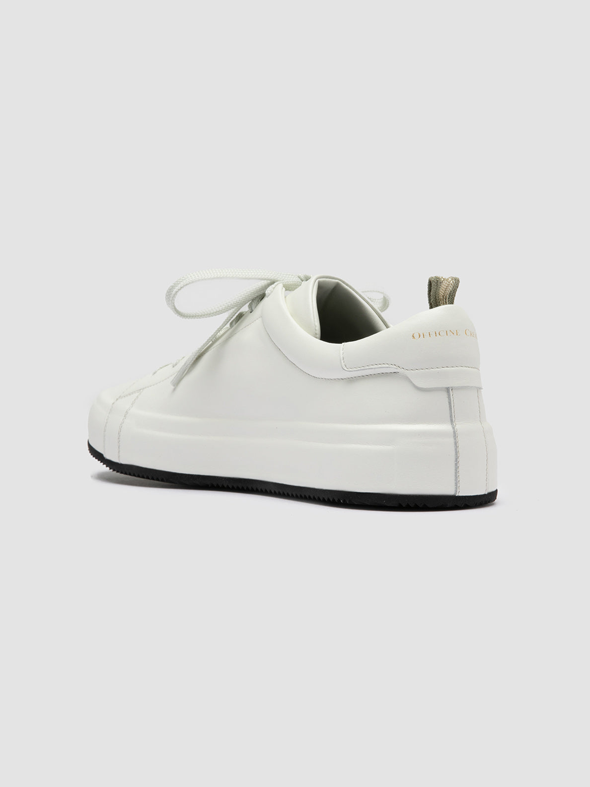 Officine Creative EASY 001 Sneakers Basse in Pelle Bianca Consegna Veloce