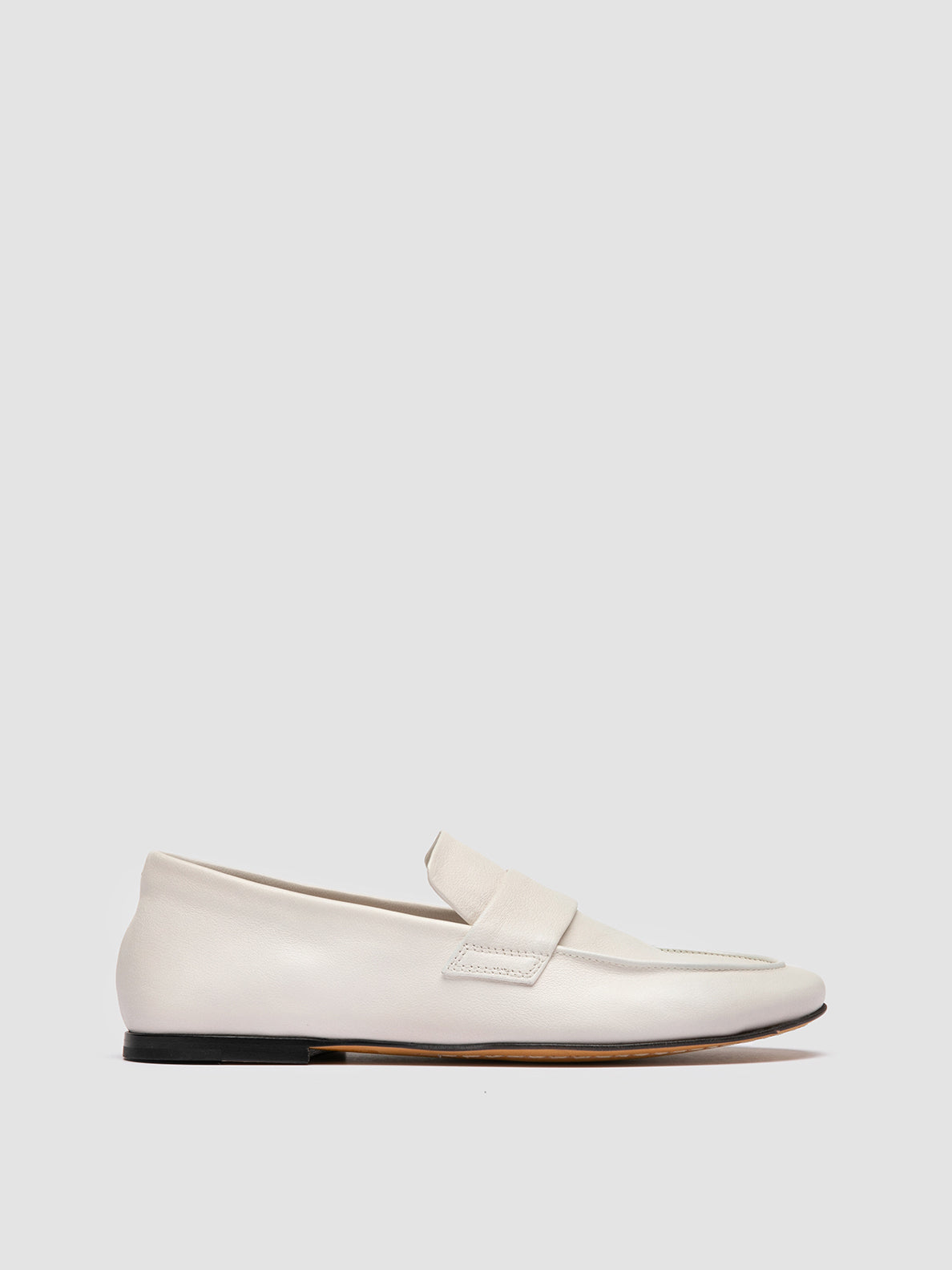 Officine Creative BLAIR 001 Mocassini in Pelle Bianca Affare Del Giorno