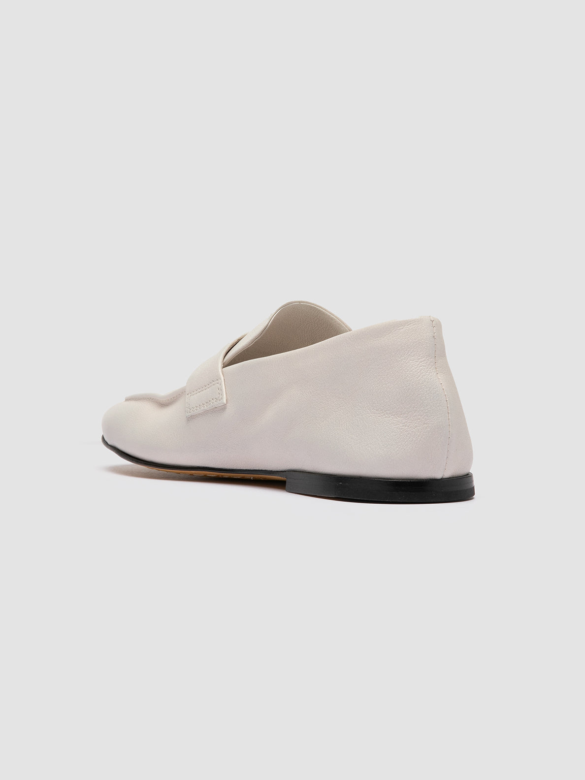 Officine Creative BLAIR 001 Mocassini in Pelle Bianca Affare Del Giorno