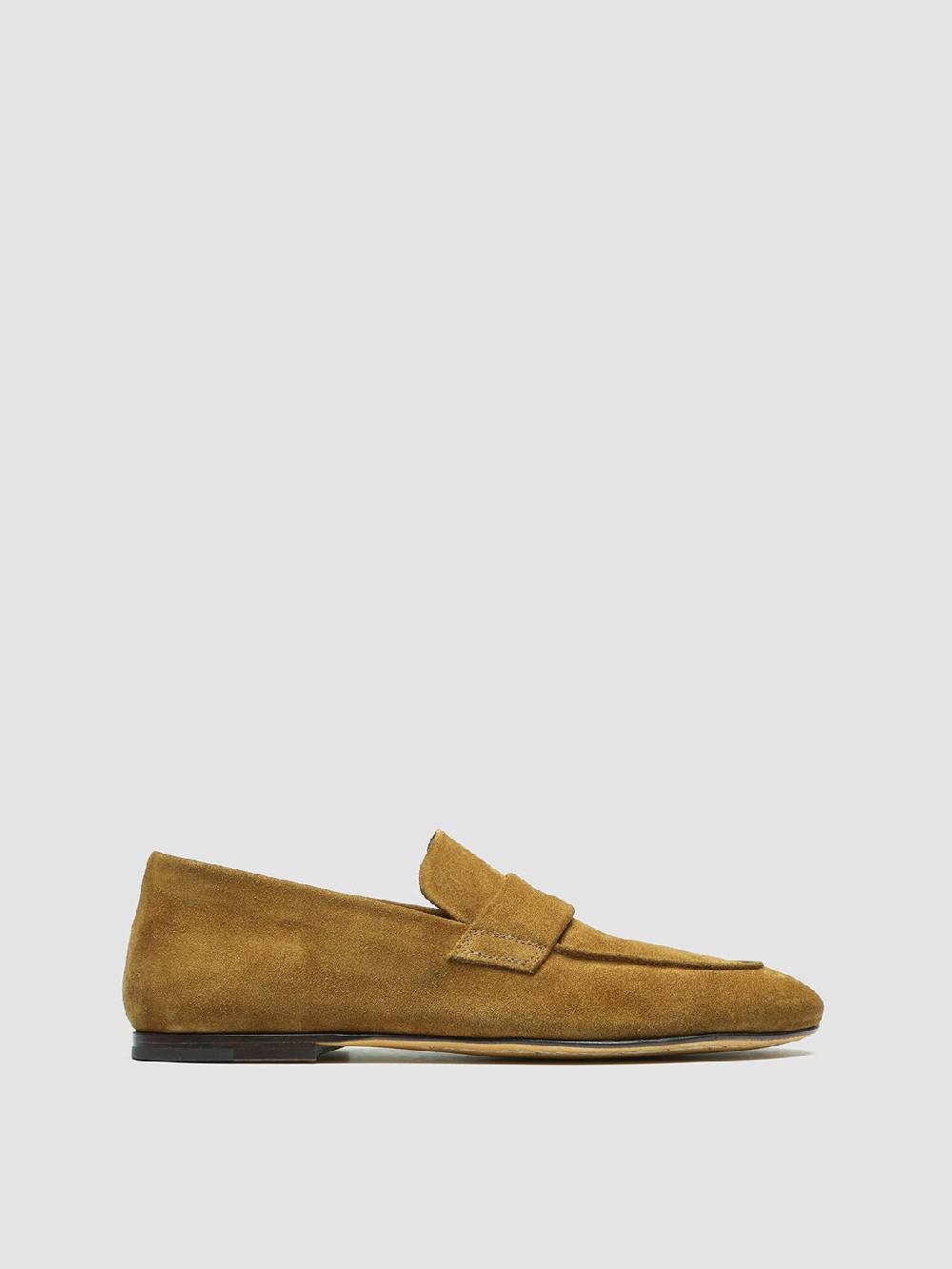 Officine Creative BLAIR 001 Mocassini in Pelle Scamosciata Marrone Sottocosto