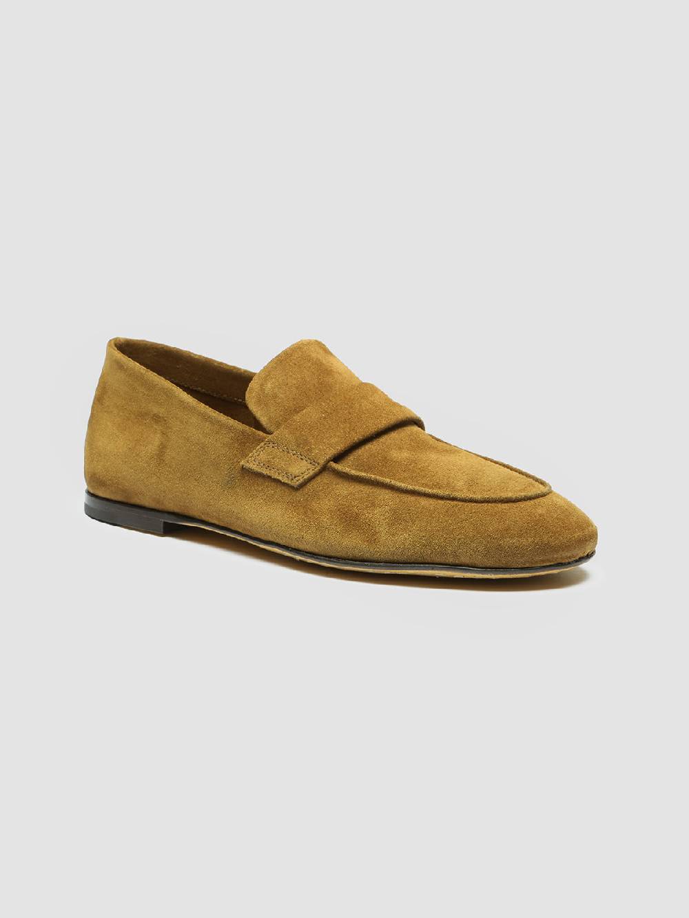 Officine Creative BLAIR 001 Mocassini in Pelle Scamosciata Marrone Sottocosto