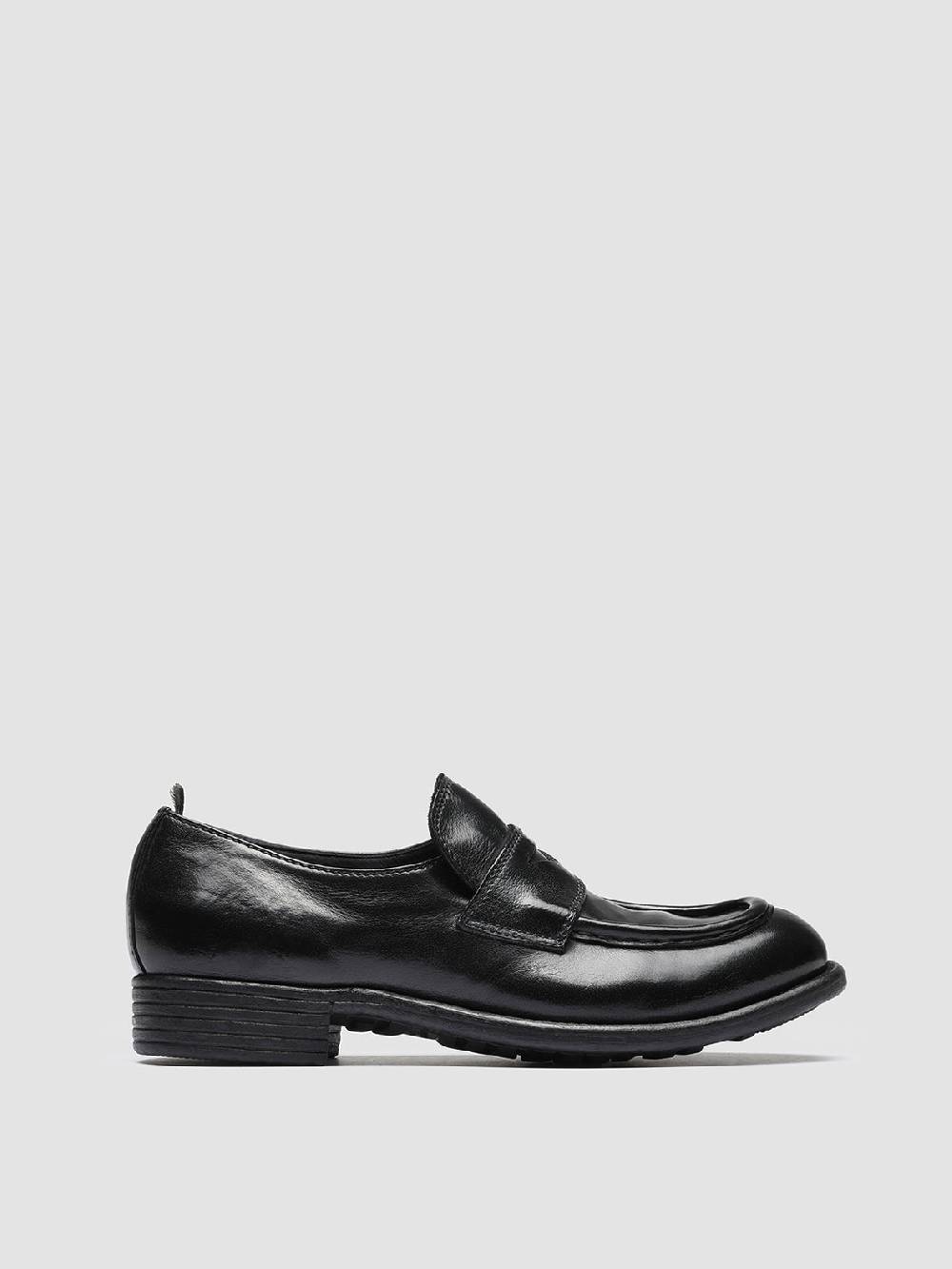 Officine Creative CALIXTE 020 Mocassini in Pelle Nera Presa