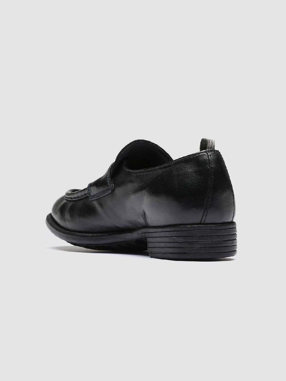 Officine Creative CALIXTE 020 Mocassini in Pelle Nera Presa