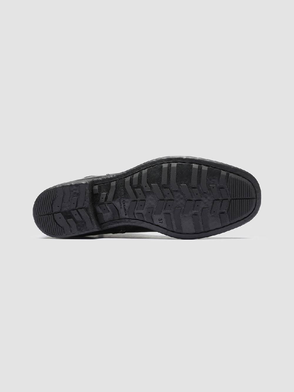 Officine Creative CALIXTE 020 Mocassini in Pelle Nera Presa