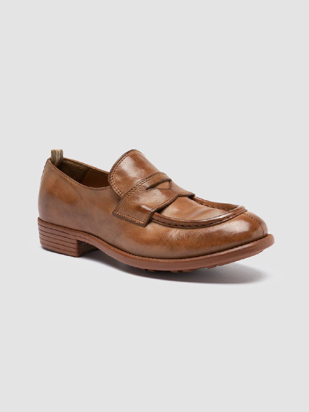Officine Creative CALIXTE 020 Mocassini in Pelle Marrone Sconto