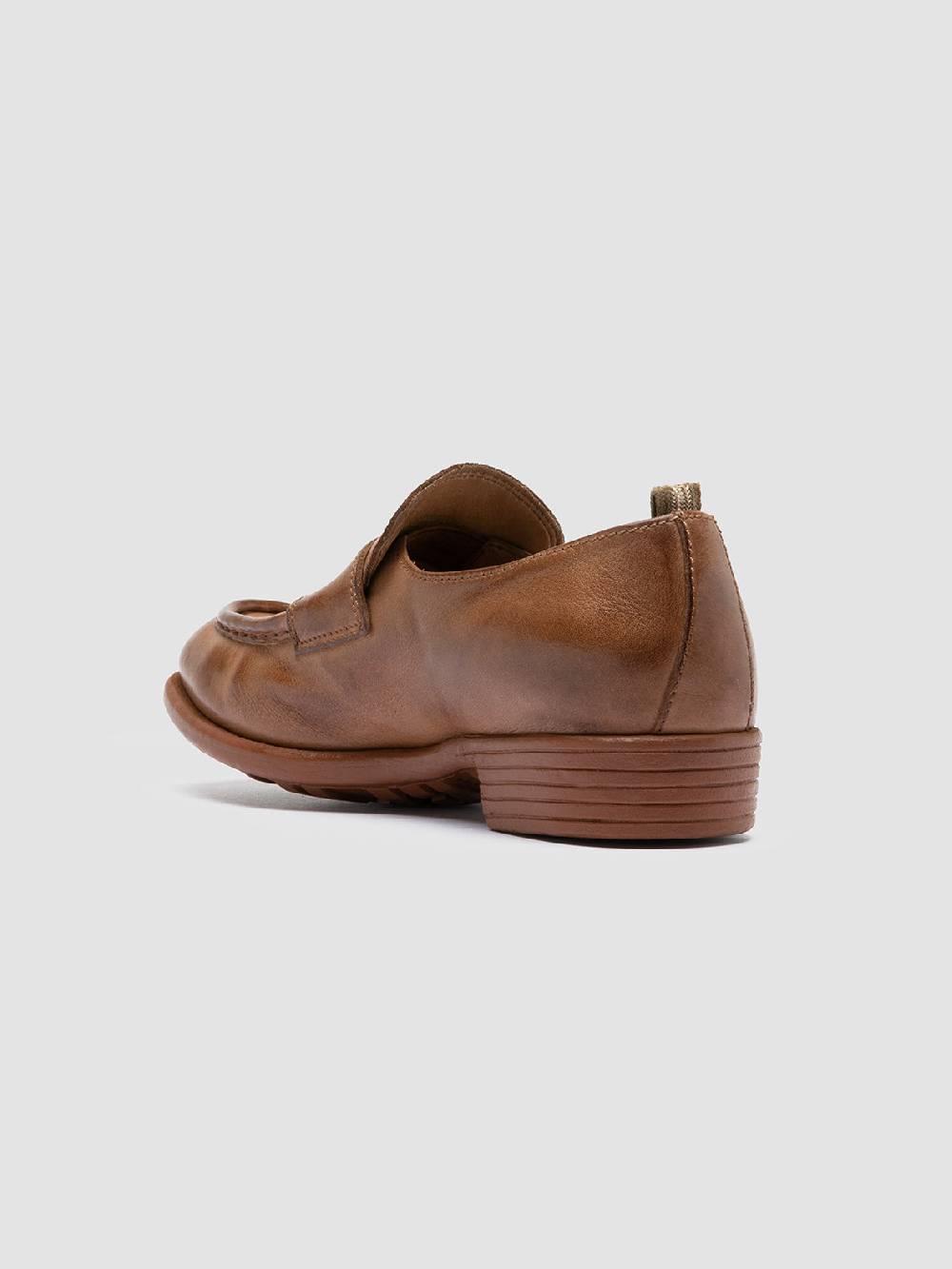 Officine Creative CALIXTE 020 Mocassini in Pelle Marrone Sconto