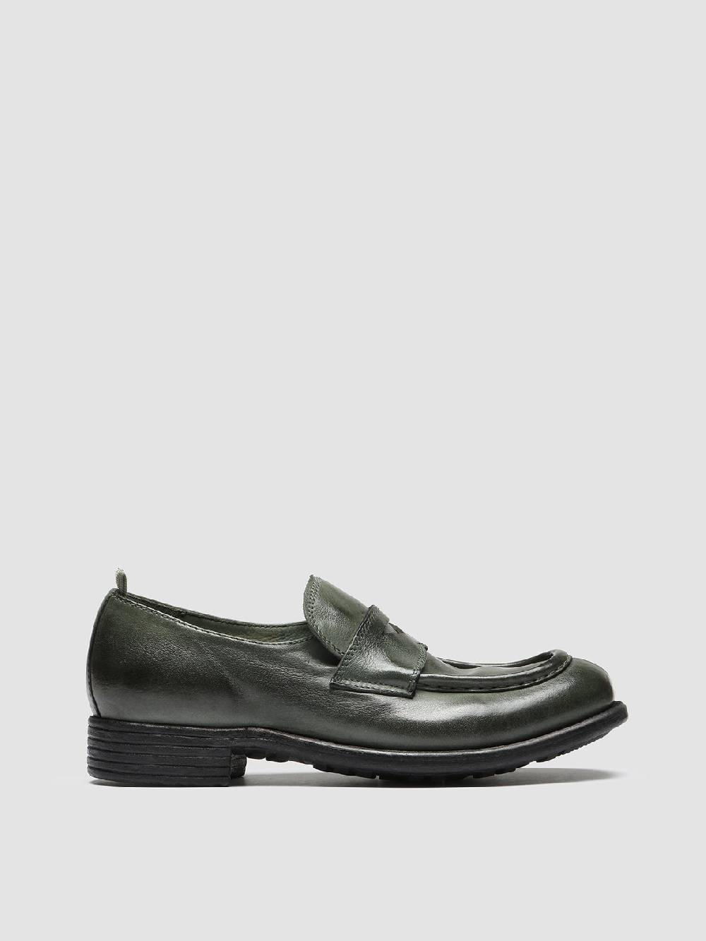 Officine Creative CALIXTE 020 Mocassini in Pelle Verde Online