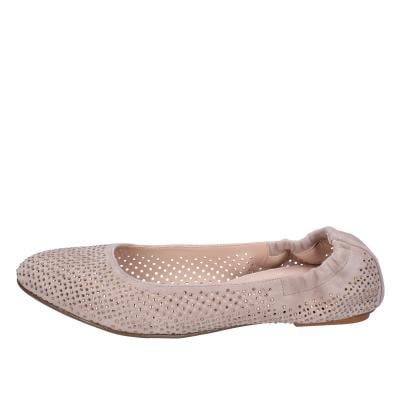 scarpe donna CAFè NOIR ballerine beige camoscio strass MEL501 BF513 Hotsell
