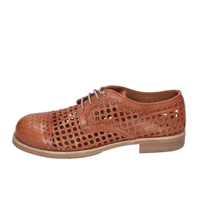 scarpe donna MOMA classiche marrone pelle 1AS422-PEC BC49 Vendita Economica