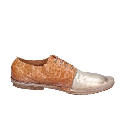 scarpe donna MOMA classiche marrone pelle oro 1AS439-RANA BC828 I Più Venduti