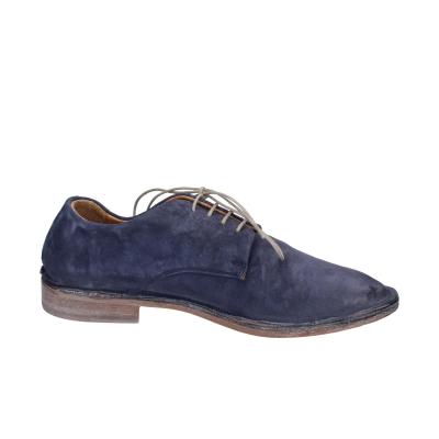 scarpe donna MOMA classiche blu camoscio 1AS443-0W BC844 Negozio
