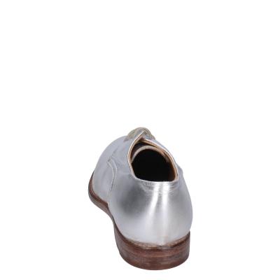 scarpe donna MOMA classiche argento pelle 1AS025-RA BC51 Nuova