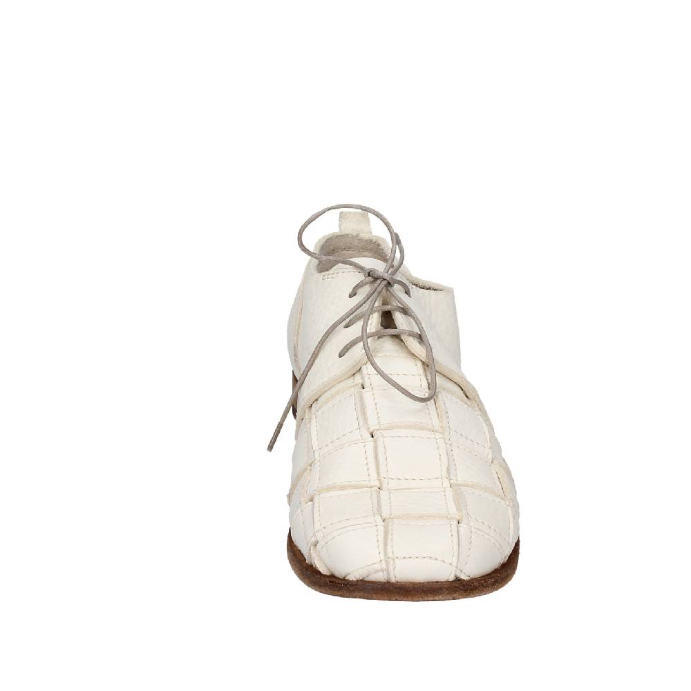 scarpe donna MOMA classiche bianco pelle 39409A VINTAGE EX454 Italy