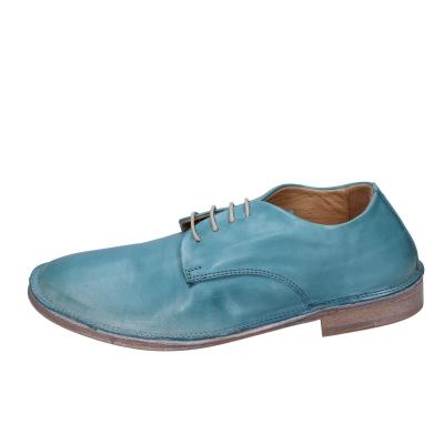 scarpe donna MOMA classiche celeste pelle 1AS443-NAC BC45 Italia