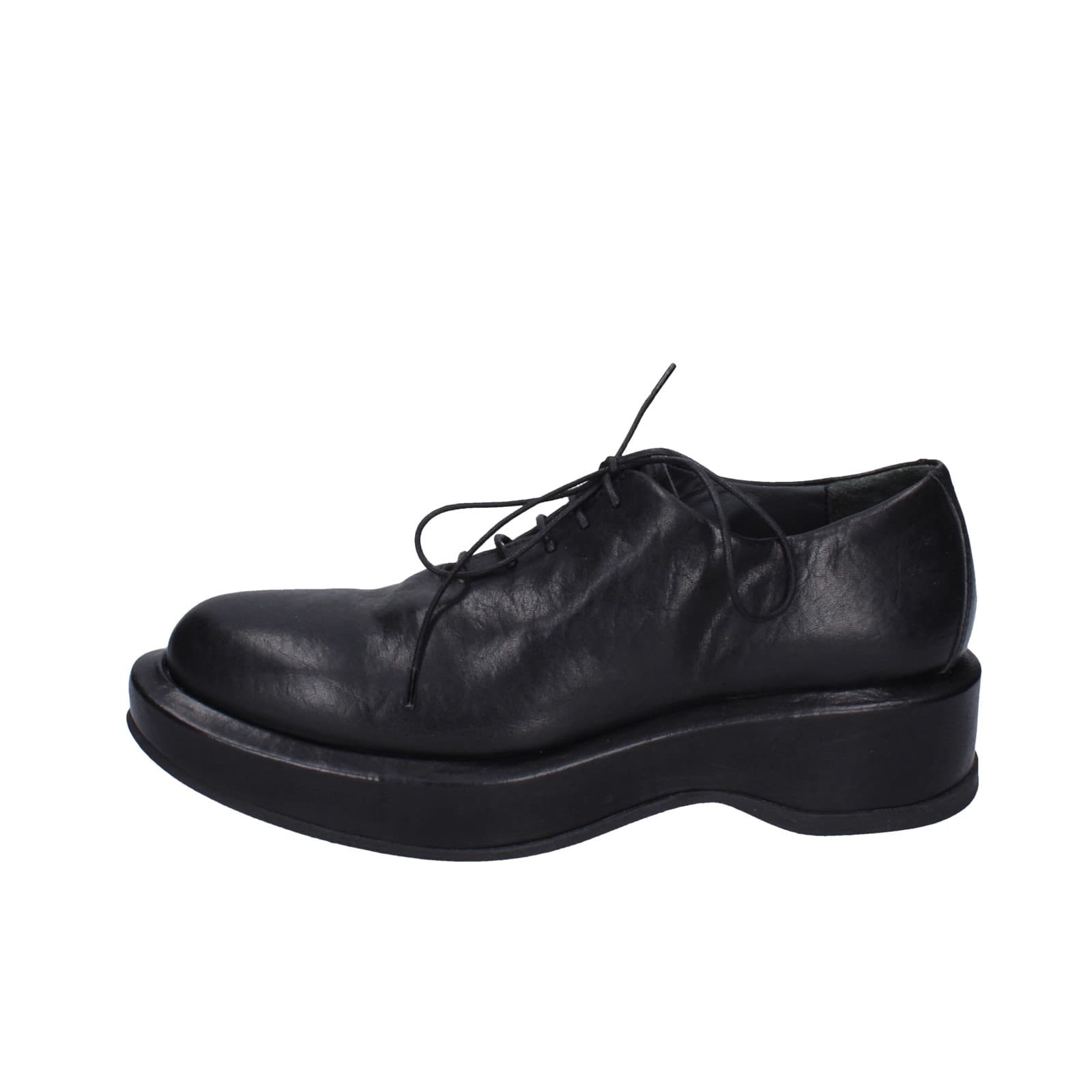 scarpe donna MOMA classiche nero pelle 82302A-CU EY499 In Linea