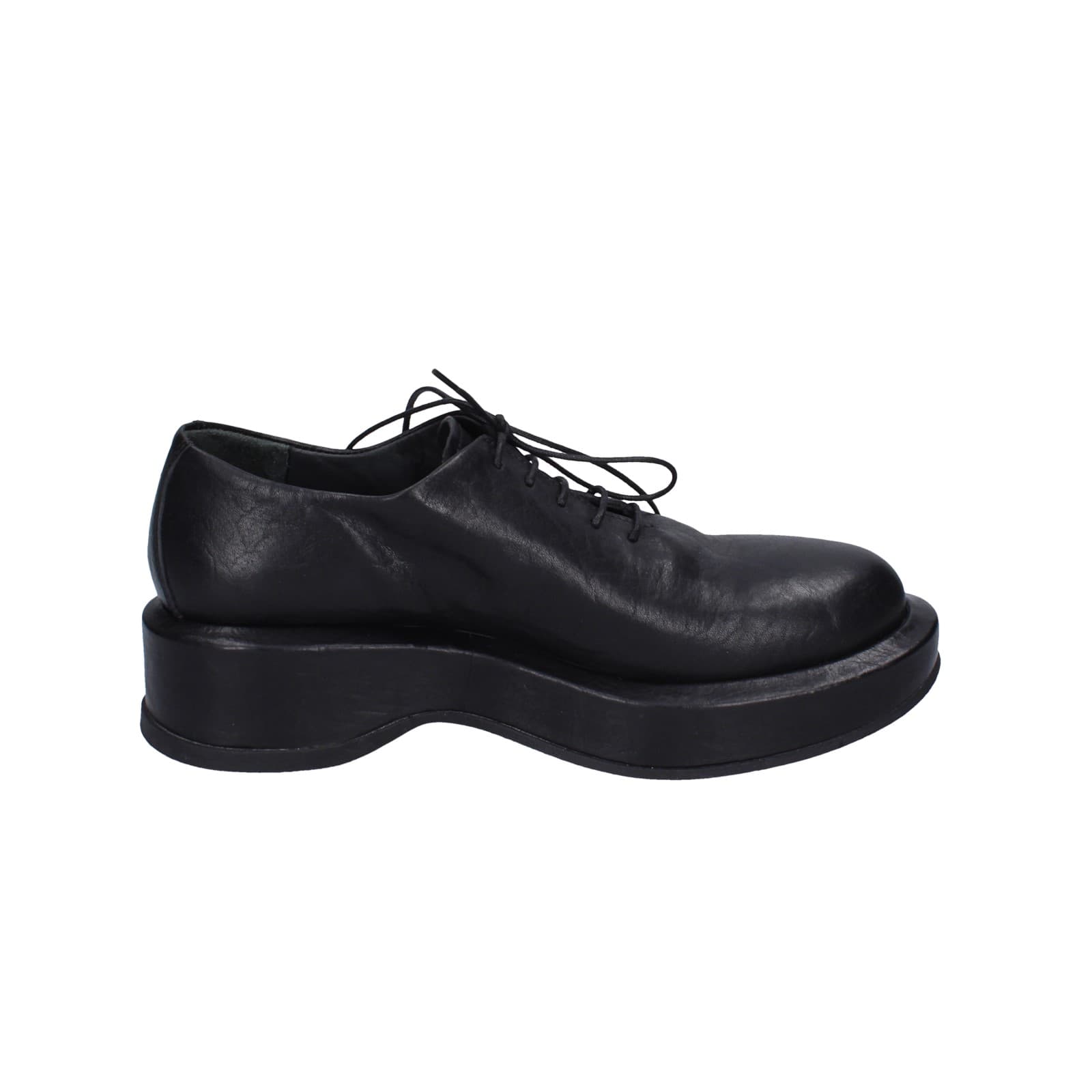 scarpe donna MOMA classiche nero pelle 82302A-CU EY499 In Linea