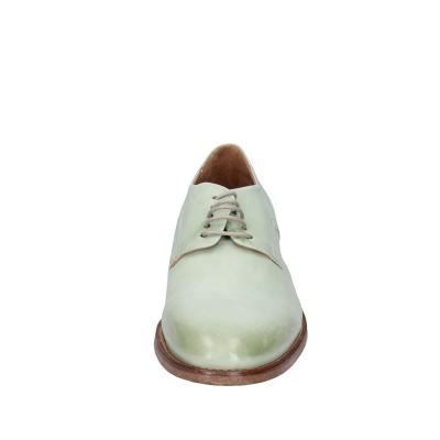 scarpe donna MOMA classiche verde pelle 1AS025-AF BC47 Qualità