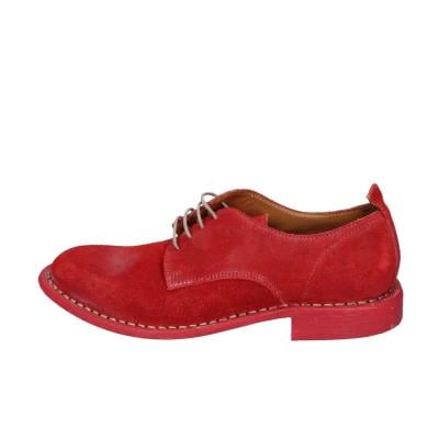scarpe donna MOMA classiche rosso camoscio 1AS403-MAS BC852 Spedizione Gratuita