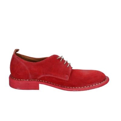 scarpe donna MOMA classiche rosso camoscio 1AS403-MAS BC852 Spedizione Gratuita