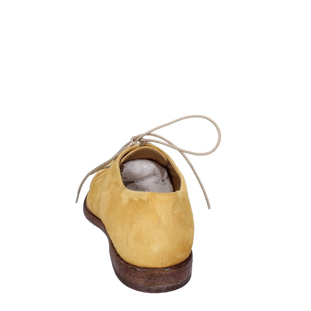 scarpe donna MOMA classiche giallo camoscio VINTAGE EX478 Pezzi Unici