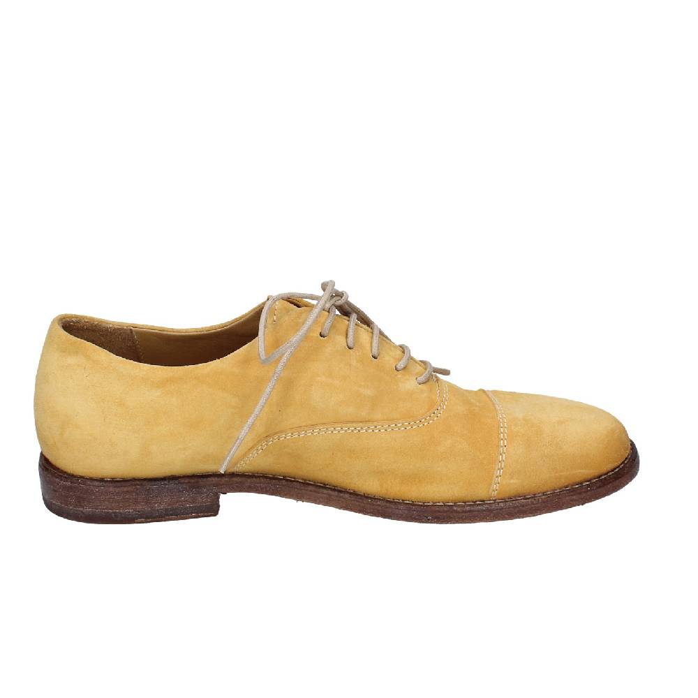 scarpe donna MOMA classiche giallo camoscio VINTAGE EX478 Pezzi Unici