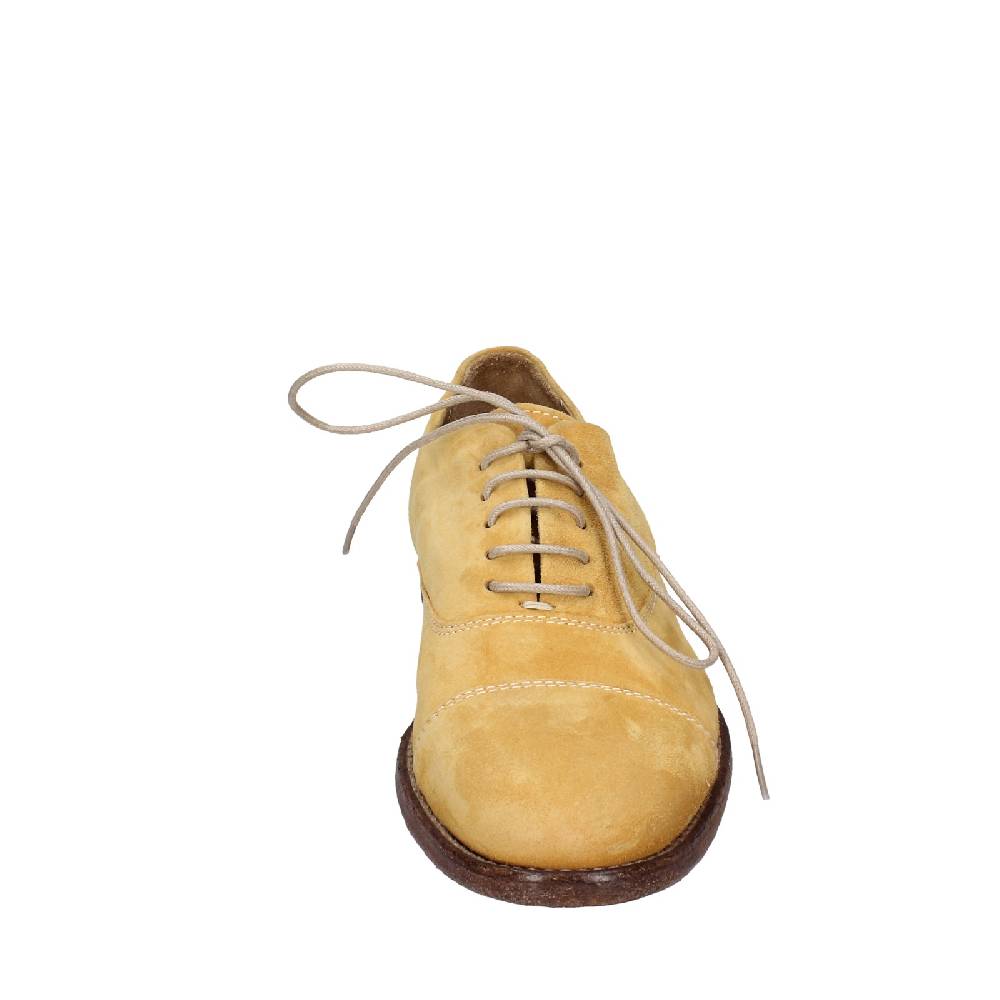 scarpe donna MOMA classiche giallo camoscio VINTAGE EX478 Pezzi Unici