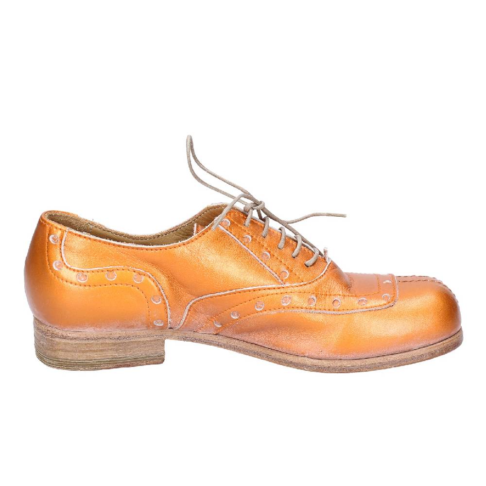 scarpe donna MOMA classiche arancione pelle 45404A VINTAGE EX441 Qualità Garantita