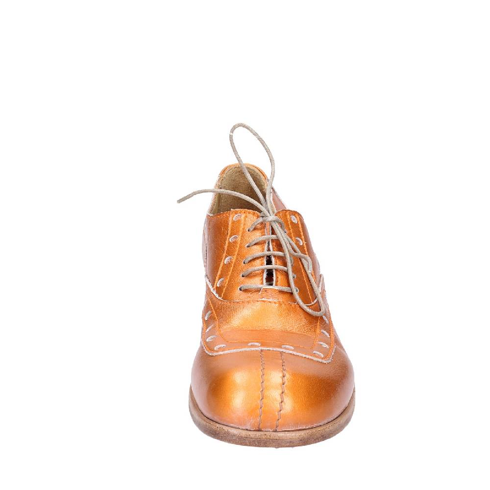 scarpe donna MOMA classiche arancione pelle 45404A VINTAGE EX441 Qualità Garantita