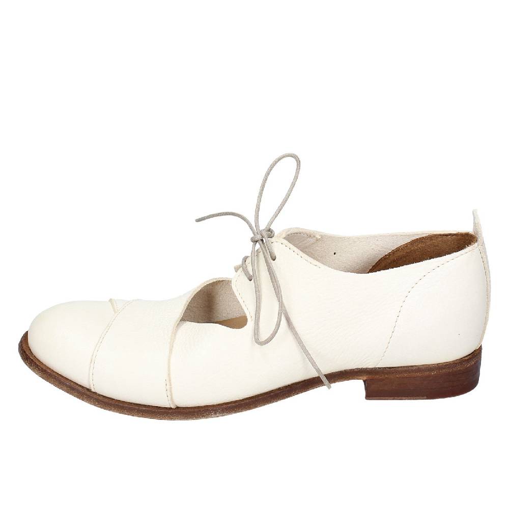 scarpe donna MOMA classiche bianco pelle 39405A VINTAGE EX460 Negozi Online