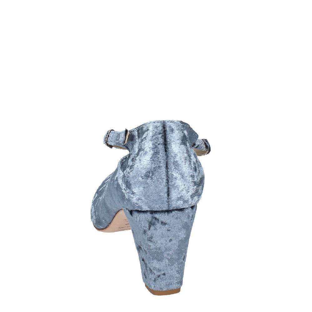 scarpe donna ANNIEL decollete grigio velluto EX257 Convenienza