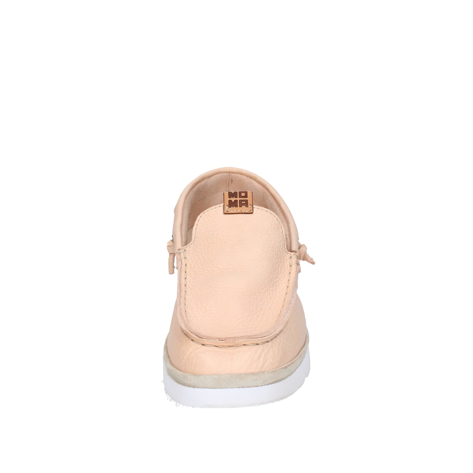scarpe donna MOMA mocassini rosa pelle 1AS407-YAC2 EZ896 In Saldo