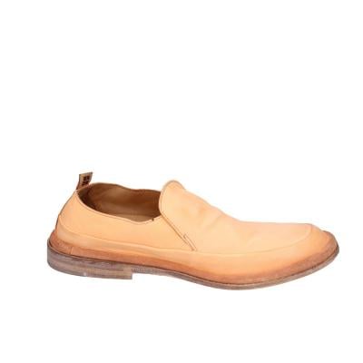 scarpe donna MOMA mocassini arancione pelle 1ES453-SAF BC806 2025
