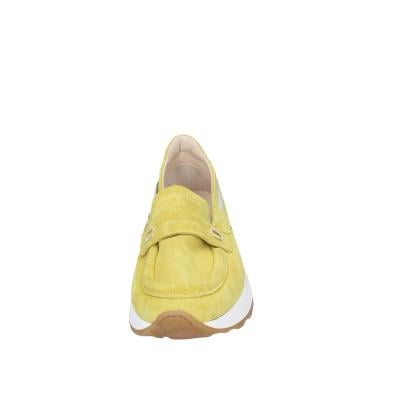 scarpe donna MOMA mocassini verde camoscio 3FS413-CRP14 BC811 Italy