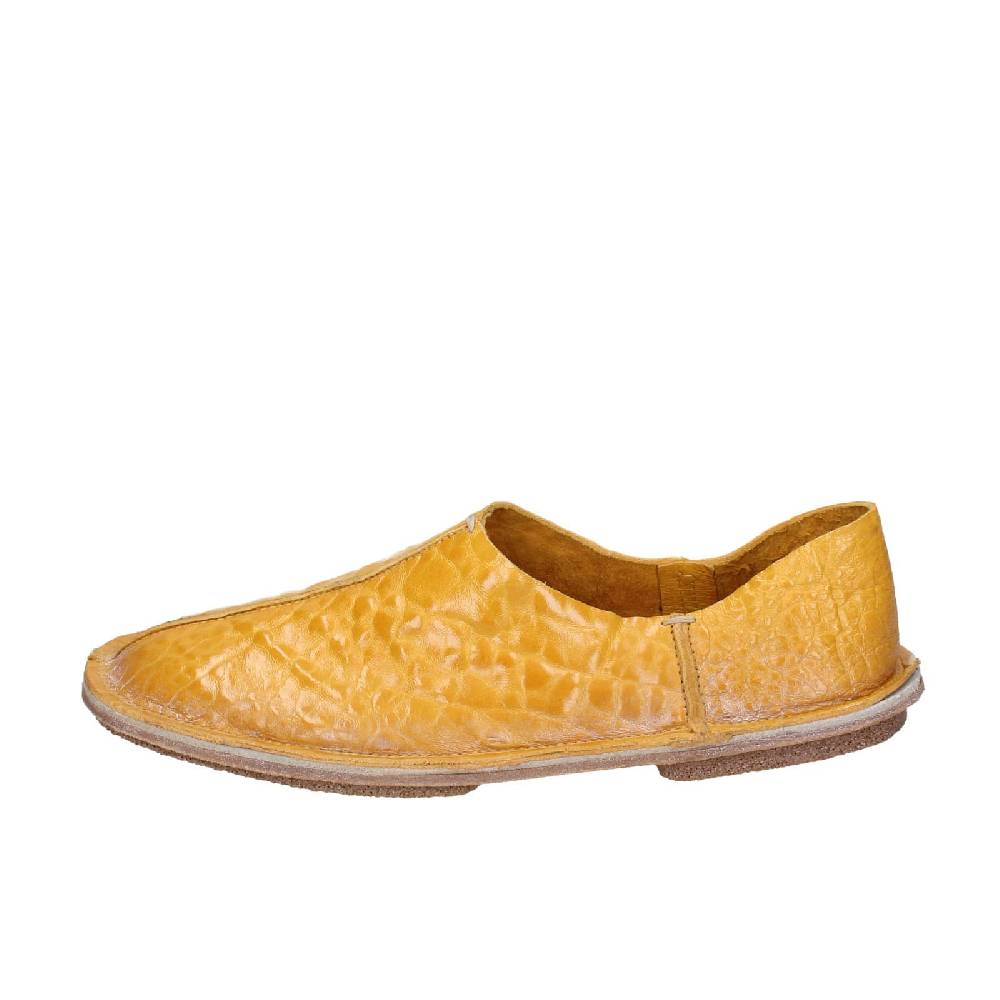 scarpe donna MOMA mocassini giallo pelle 1FS438-NANZ EZ873 2025