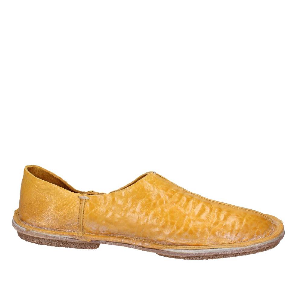 scarpe donna MOMA mocassini giallo pelle 1FS438-NANZ EZ873 2025