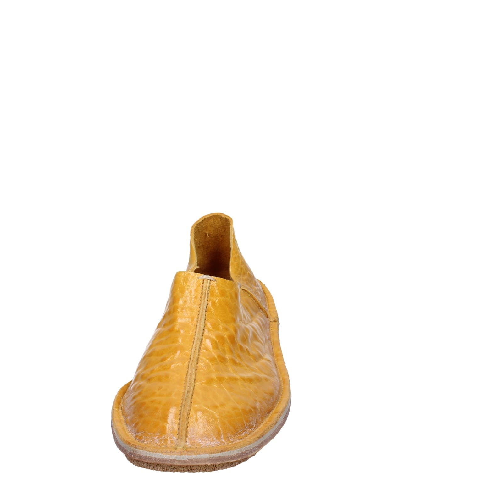scarpe donna MOMA mocassini giallo pelle 1FS438-NANZ EZ873 2025
