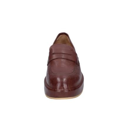 scarpe donna MOMA mocassini marrone pelle 1ES419-NAC BC48 In Linea