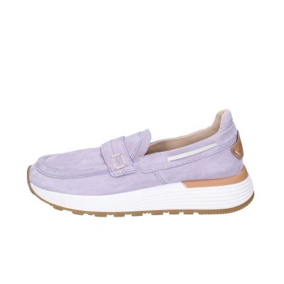 scarpe donna MOMA mocassini viola camoscio 3FS413-CRP12 BC786 Vendita